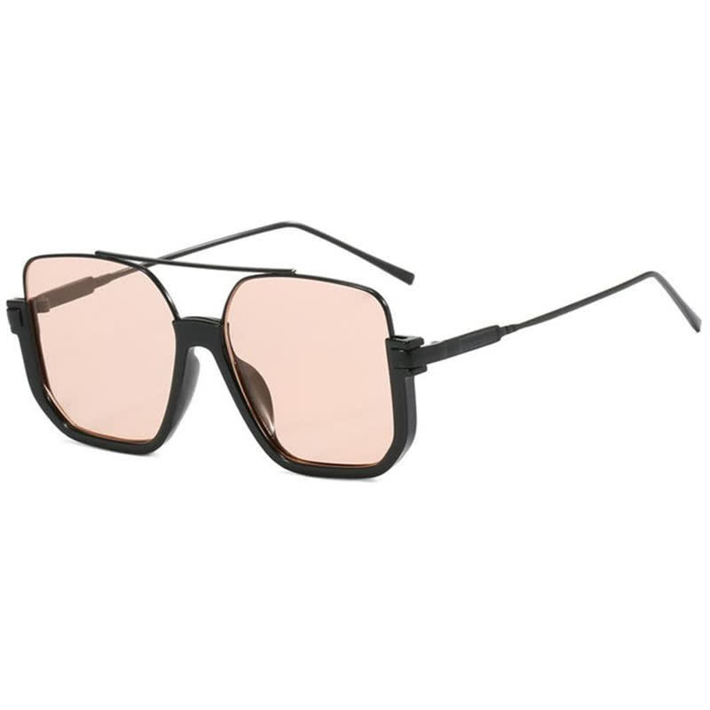 Spykay™ SG60691 Unisex Double Bridges Square Frame Semi-Rimless Sunglasses - image 8