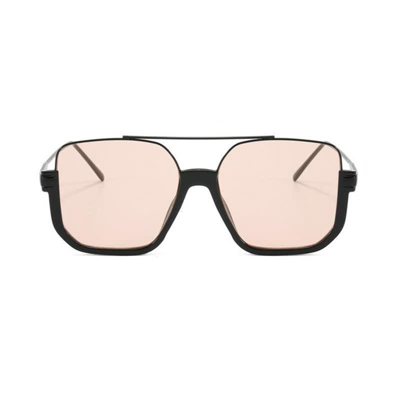 Spykay™ SG60691 Unisex Double Bridges Square Frame Semi-Rimless Sunglasses - image 7