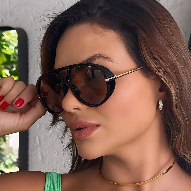 Spykay™ SG60674 Fashion Double Bridges Aviator Sunglasses - image 13