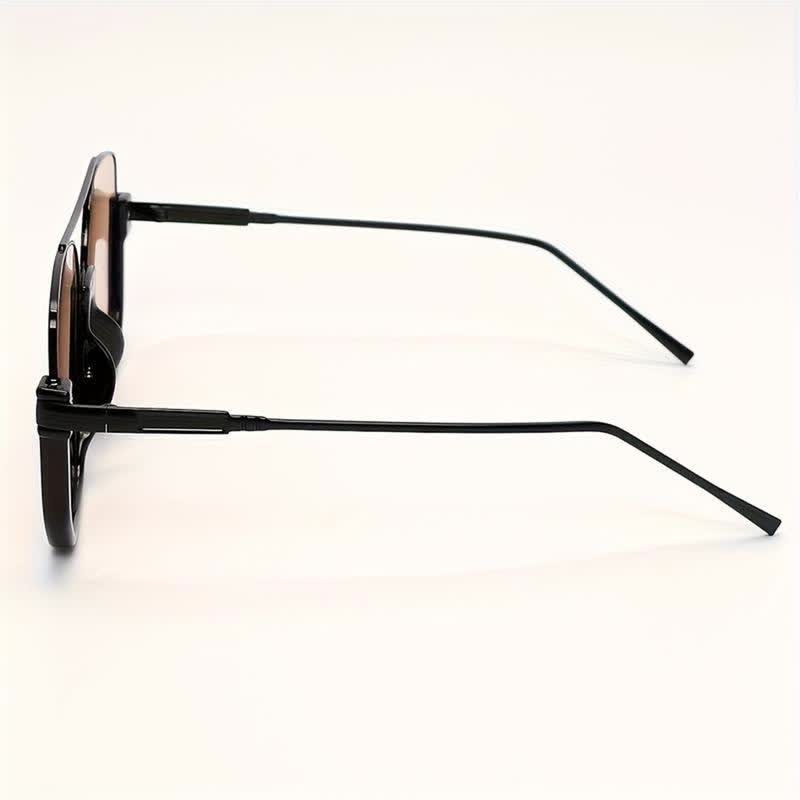 Spykay™ SG60691 Unisex Double Bridges Square Frame Semi-Rimless Sunglasses - image 10