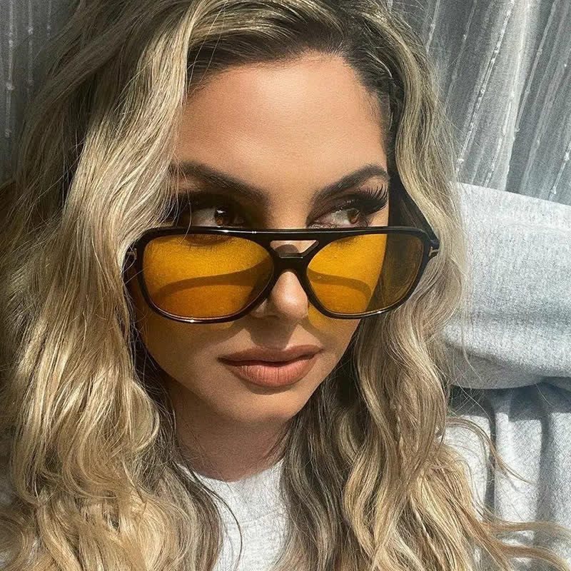 Spykay™ SG60710 Double Bridges Retro-Vintage Aviator Sunglasses - image 18