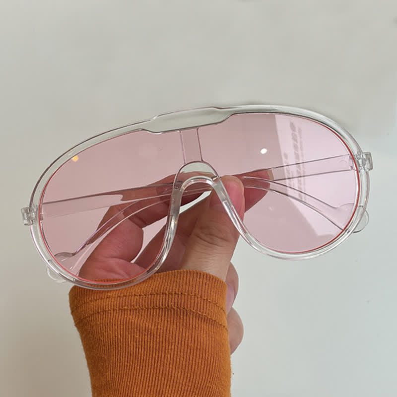 Spykay™ SG60729 One Piece Oversized Aviator Sunglasses - image 25