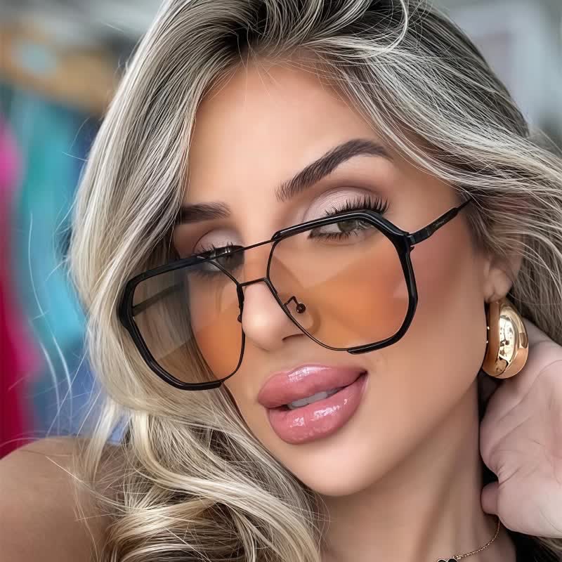 Spykay™ SG60692 Unisex Double Bridges Aviator Sunglasses - image 5