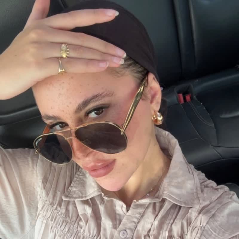 Spykay™ SG60665 Vintage Double Bridges Aviator Frame Sunglasses - image 18