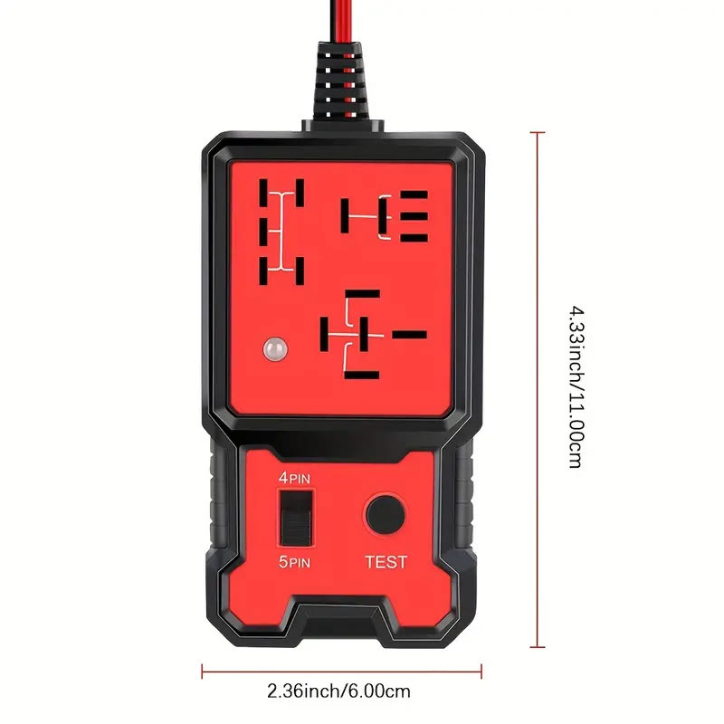 Automotive Relay Tester Tool for summer, 12V/24V Car Relay Tester - image 3