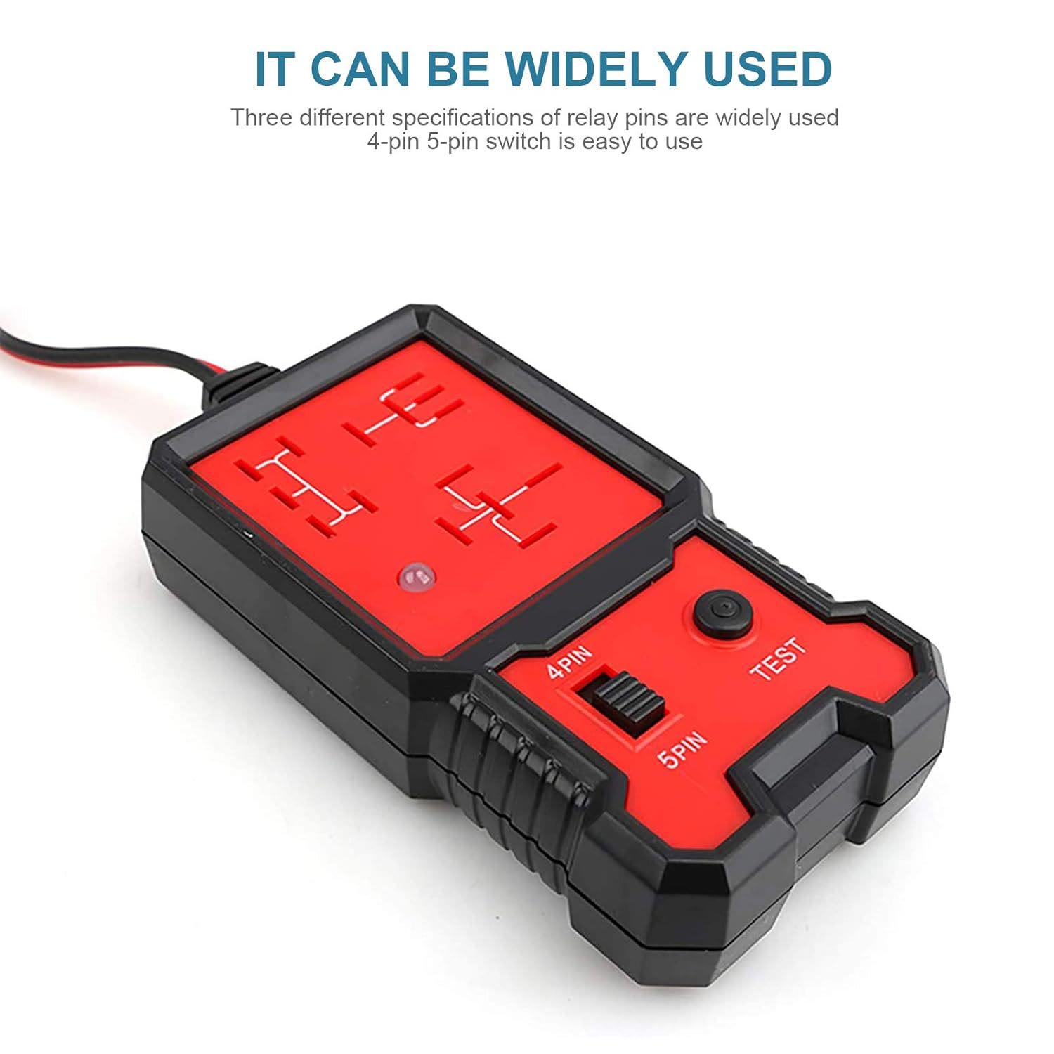 Automotive Relay Tester Tool for summer, 12V/24V Car Relay Tester - image 2