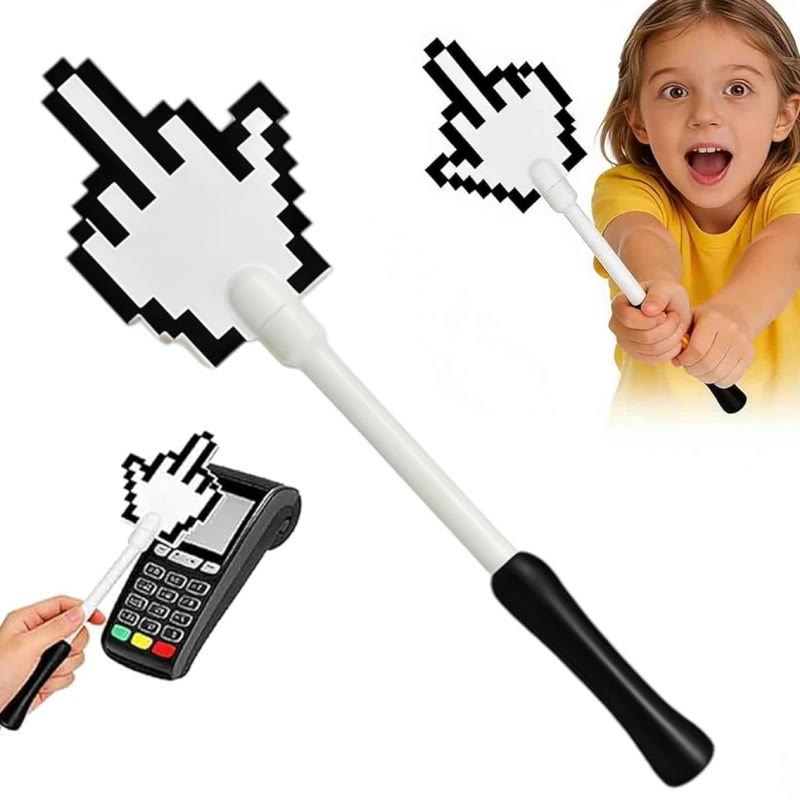 Art Vertical Middle Finger Contactless Payment Stick, 3D Printed Tap to Pay Wand - White - image 14
