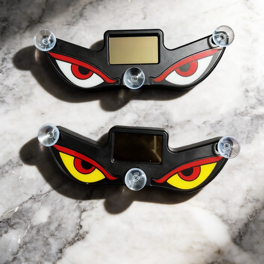 Wireless Solar Devil Eye LED Car Ambient Light - image 4