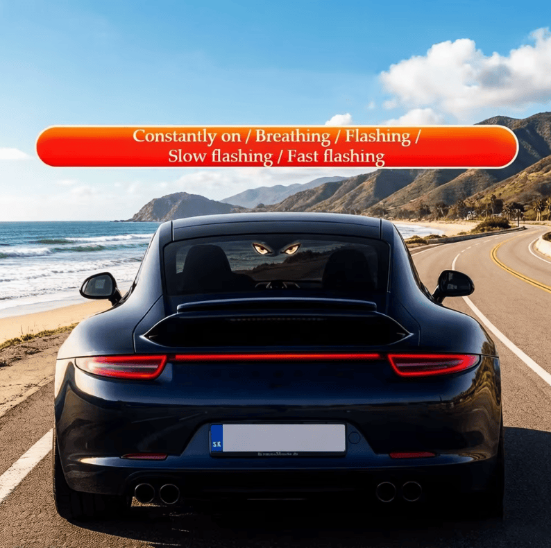 Wireless Solar Devil Eye LED Car Ambient Light - image 2