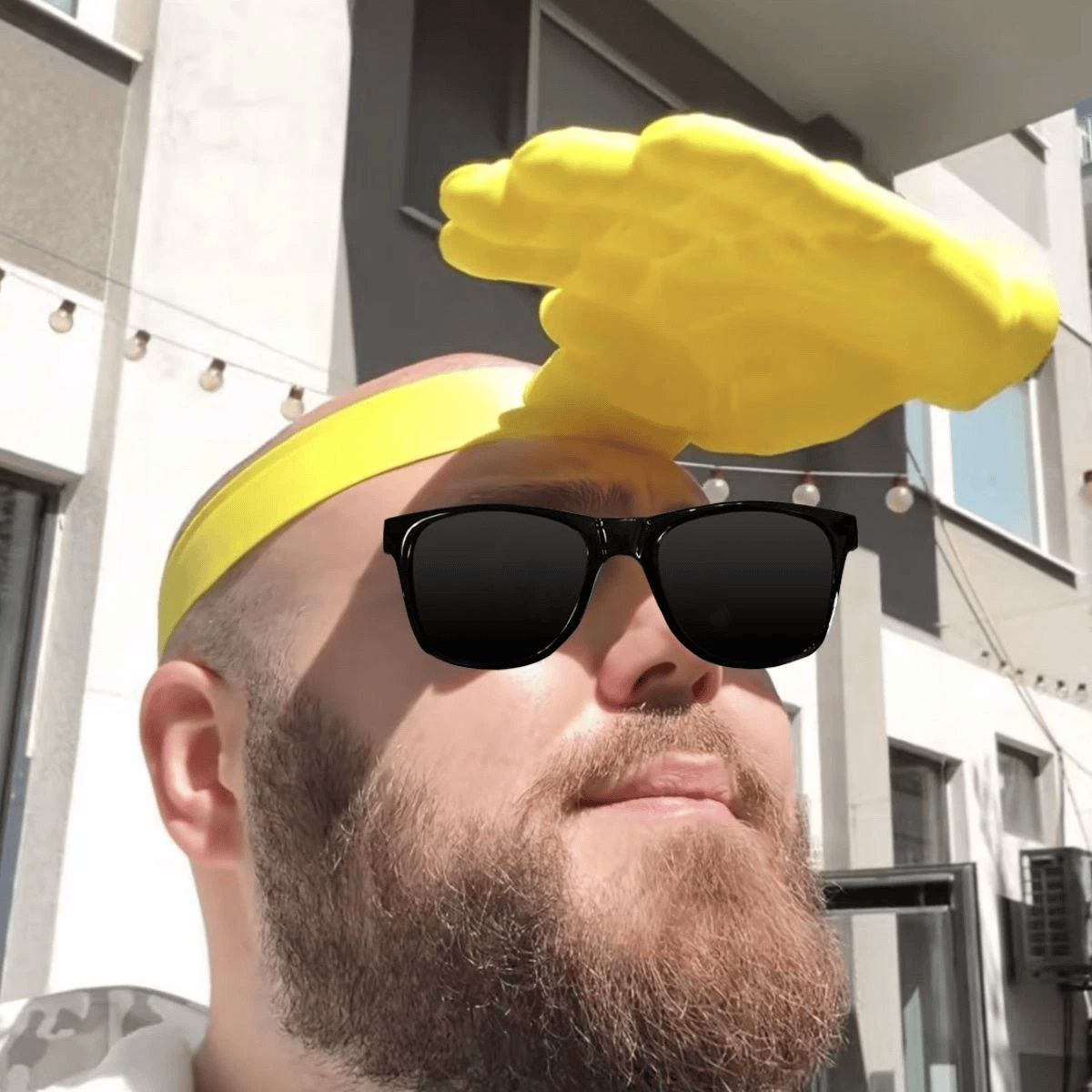 2026 Funny Palm-shaped Sun Hat Empty Top Hat Sun Visor Cap Summer Outdoor Sport - image 1