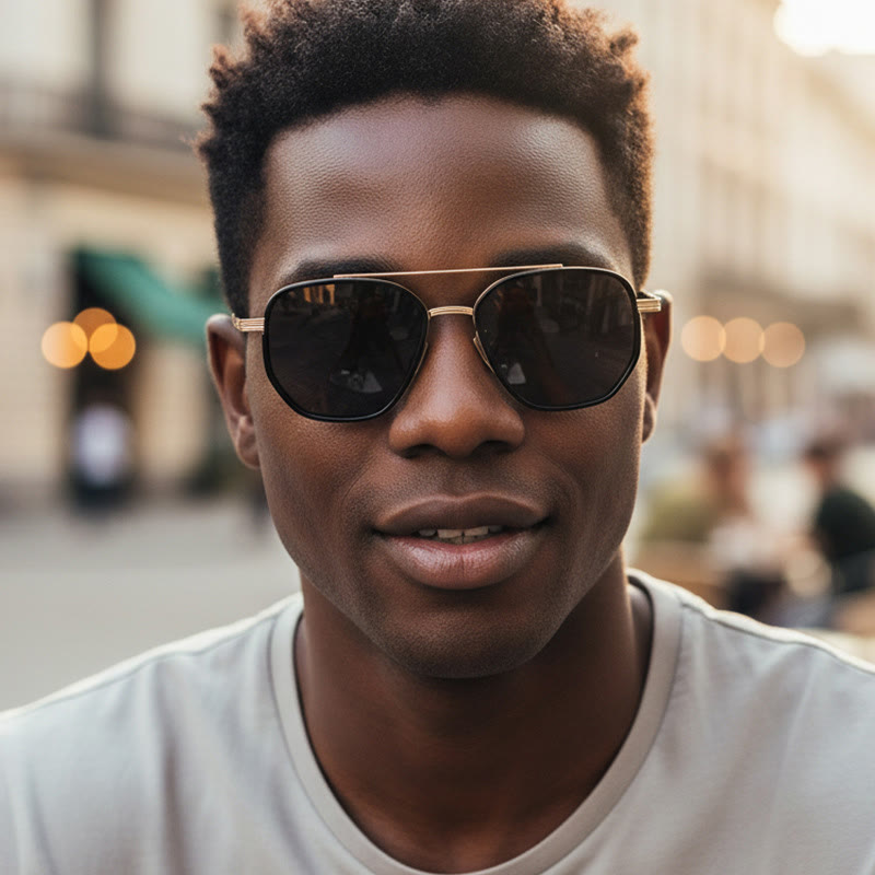 Fashion Vacation Double Bridge Sunglasses - image 2