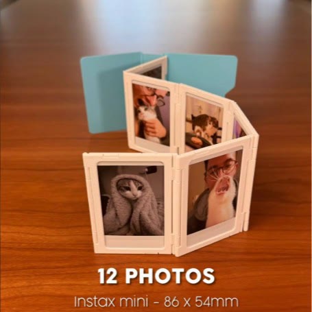 Retro Desktop Instant Photo Album For Instax Mini, Desktop Photo Organiserunique Gift - image 2