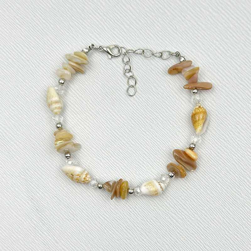 Beach Shell And Starfish Handmade Bracelet - 20 - 15-20cm - image 27