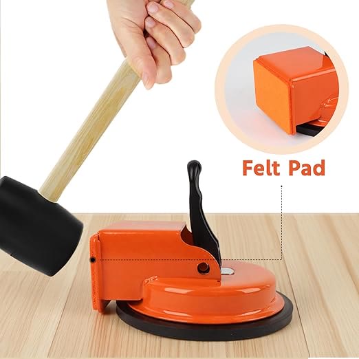 Floor Gap Fixing Tool - Enhanced Suction Cup & Sticky Pads for Laminate, Vinyl, Wood Floor Repairs - image 2