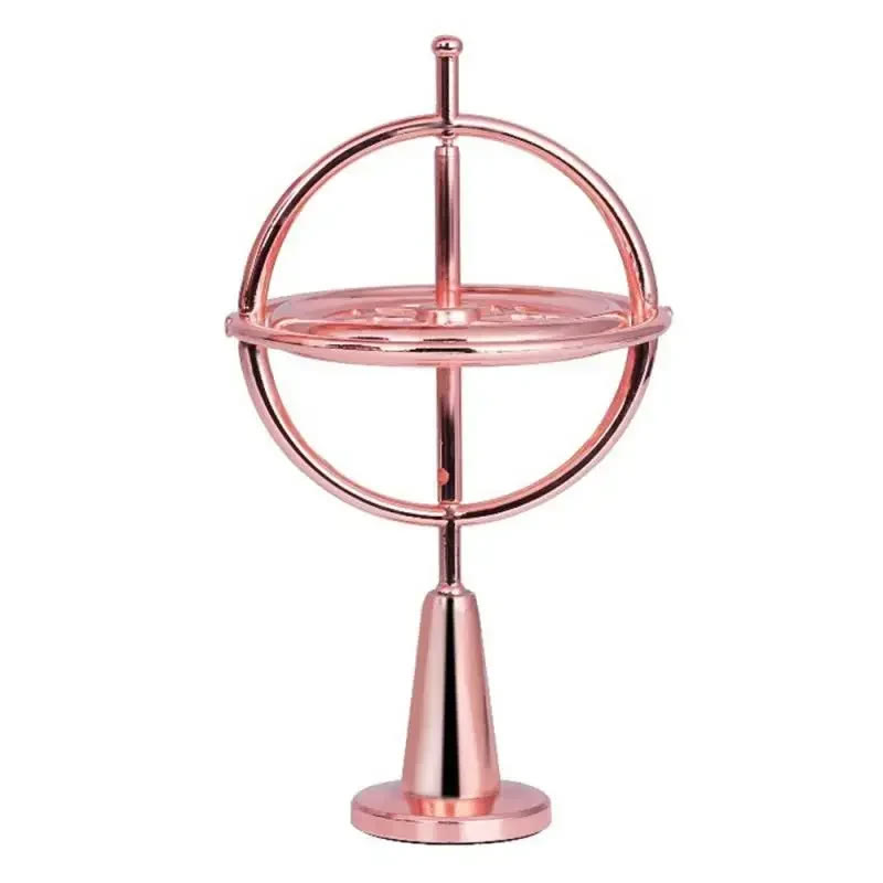 Mysterious Fingertip Physics Metal Gyroscope - Rose - One size - image 7