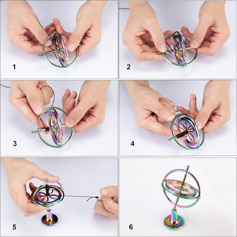 Mysterious Fingertip Physics Metal Gyroscope - image 12