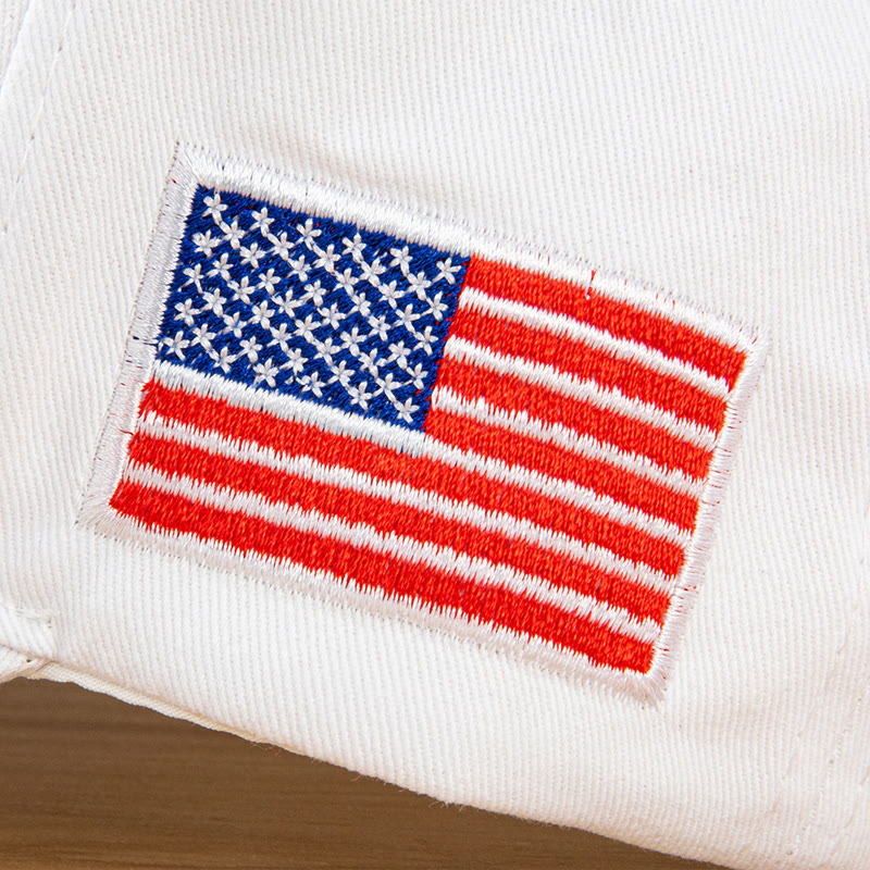 Unisex Independence Day Embroidered Usa Flag Baseball Cap - image 9