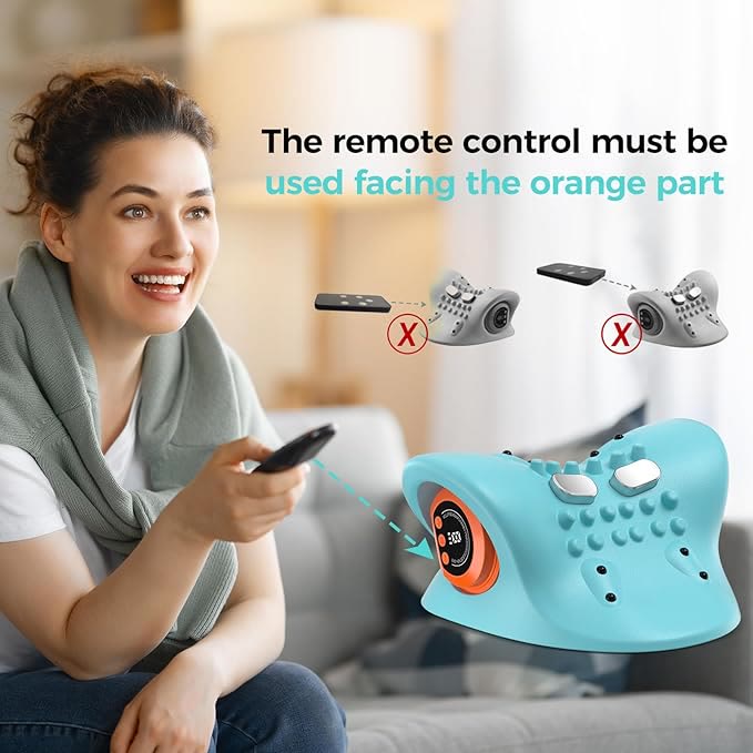 Neck Massager 2026 New Upgrade 3 in 1 Portable Massager with Heat &Comfortable Stretching - image 2