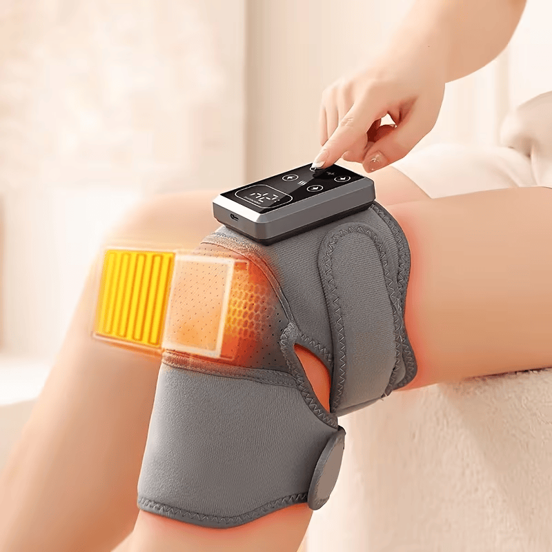 Heated Knee Massager, Wireless Heating Knee Brace for Elbow Calf Arm Shoulder - image 1