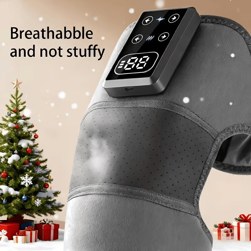 Heated Knee Massager, Wireless Heating Knee Brace for Elbow Calf Arm Shoulder - image 3