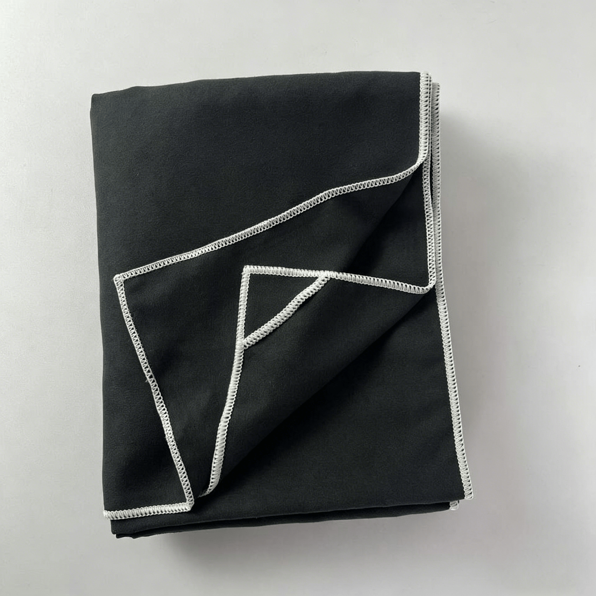 Outdoor Quick Dry Magnetic Bath Towel, Oversized Microfiber Beach Towel With Magnetic Seal - Black - 76*190cm - image 8