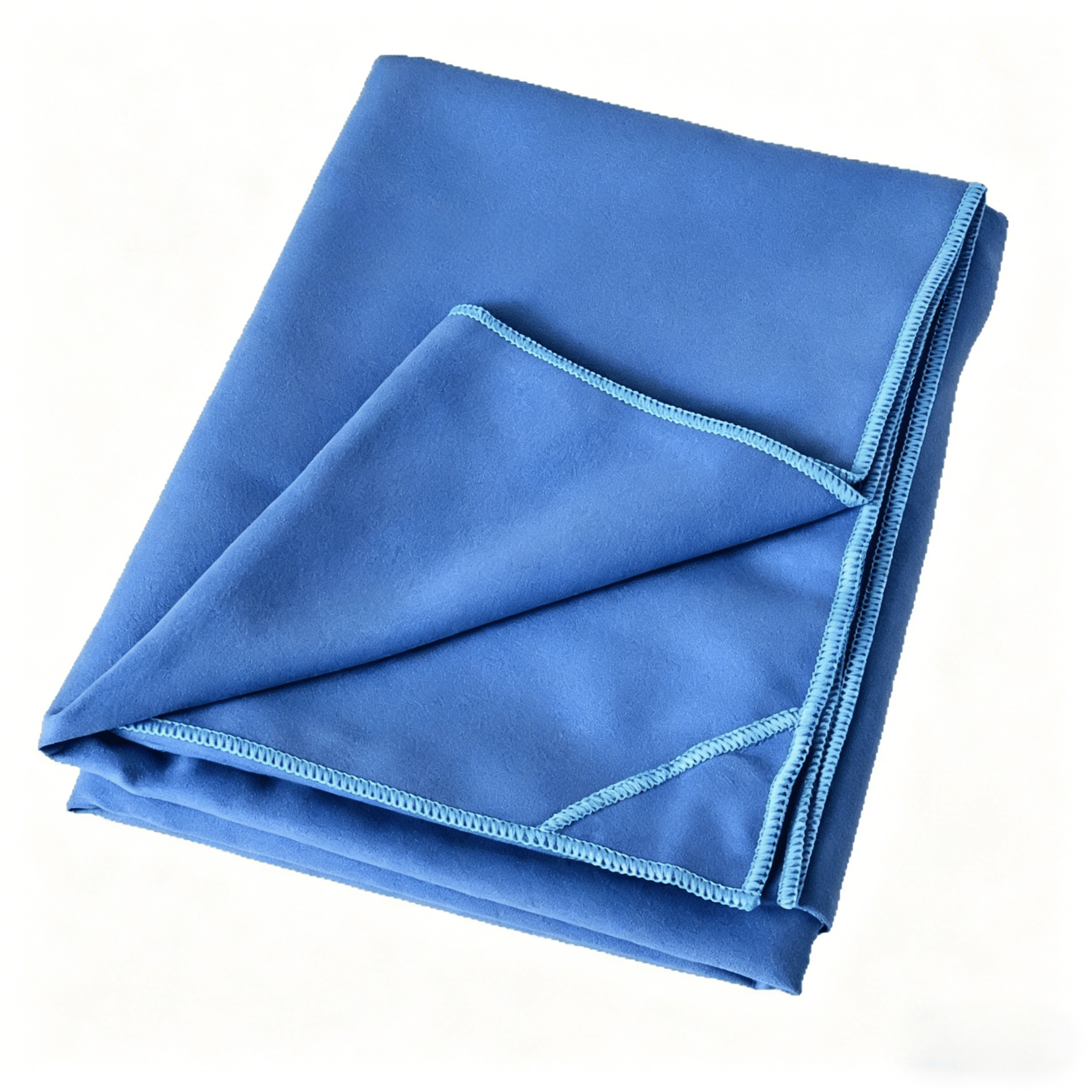 Outdoor Quick Dry Magnetic Bath Towel, Oversized Microfiber Beach Towel With Magnetic Seal - Blue - 76*190cm - image 9