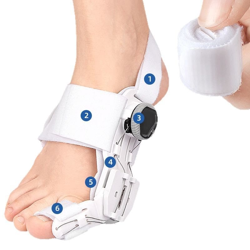 Bunion Corrector For Men & Women, Right Foot Big Toe Straightener - image 2
