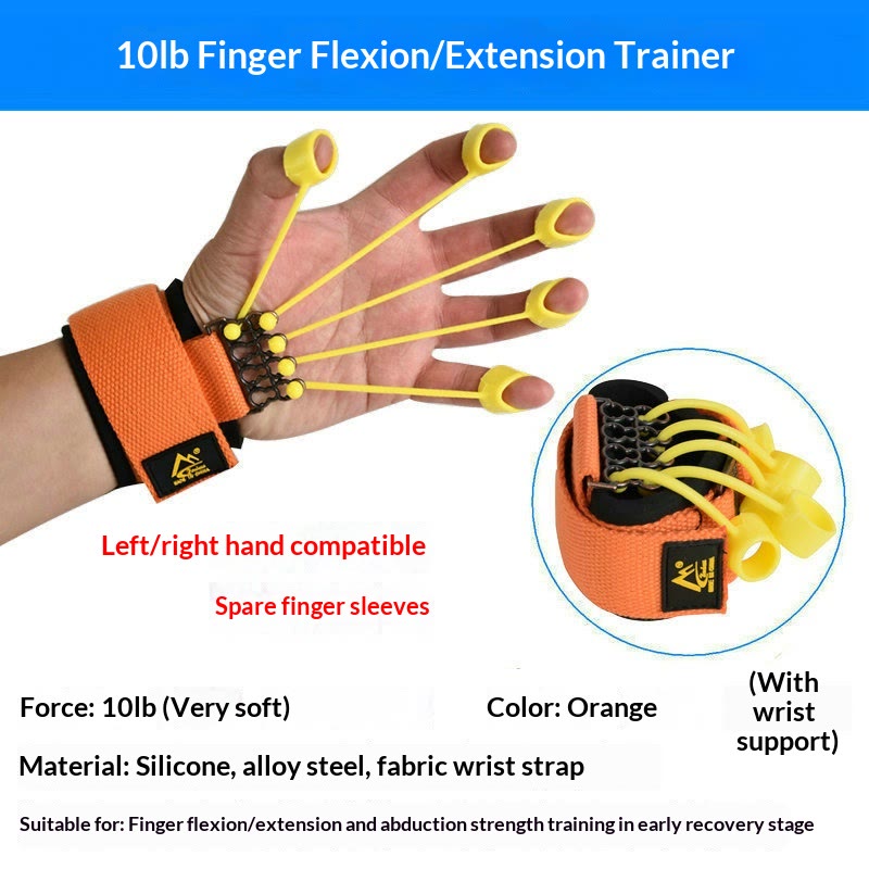 Finger Flexion & Extension Trainer, Hand Rehabilitation & Strength Exerciser - 10 lb - image 14