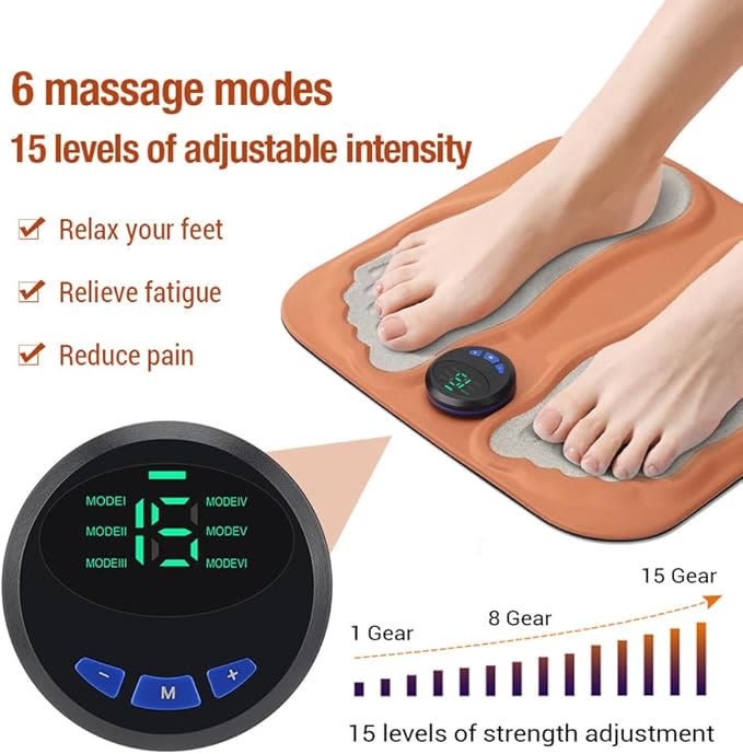 Household Pulse Foot Massage Mat, Meridian Sole Relaxation Cushion - image 4