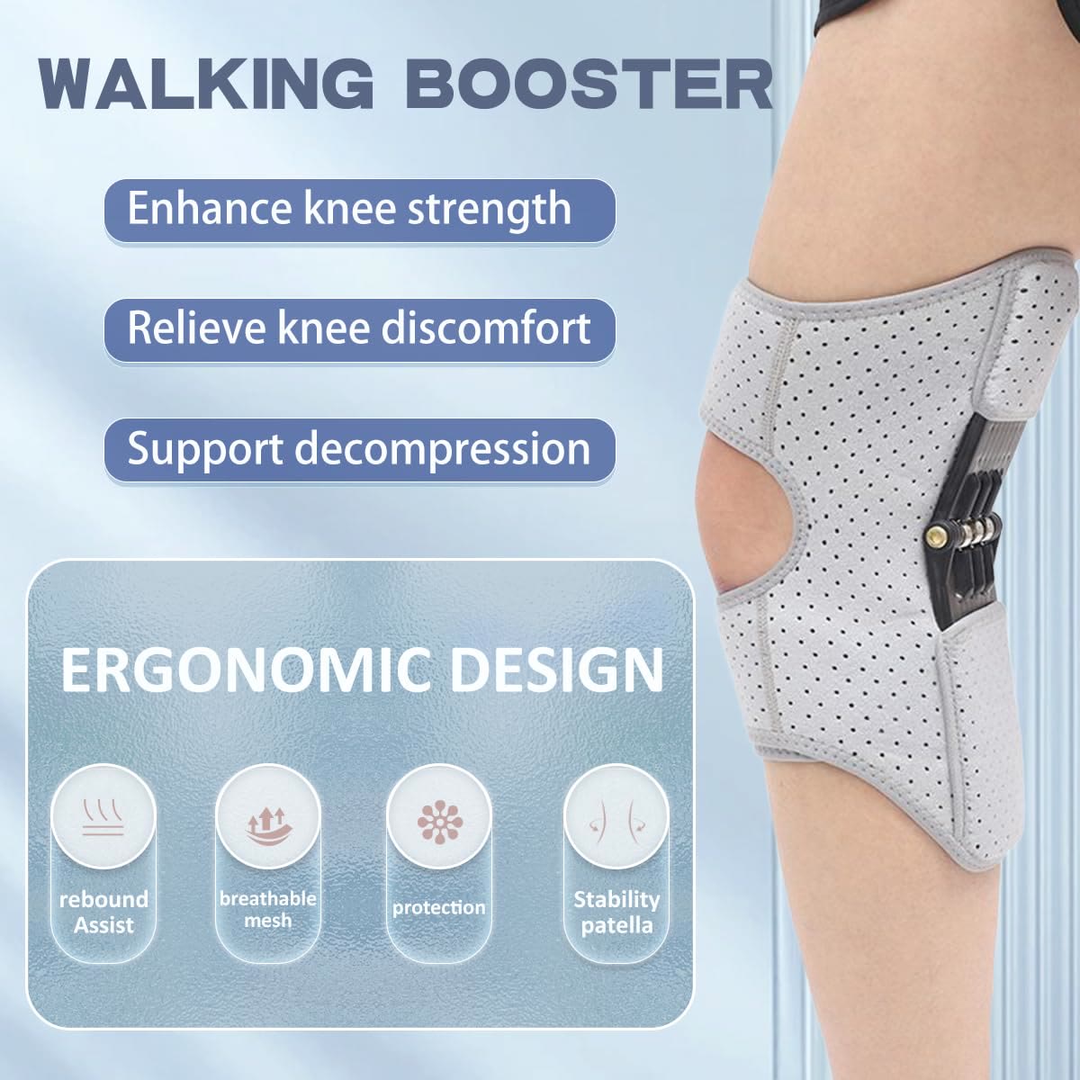 Knee Booster,KneeBooster Brace Joint Support Spring Stabilizer（2pcs) - image 4