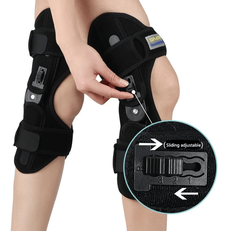 Adjustable Knee Booster Brace, Spring-Assisted Knee Stabilizer - image 3