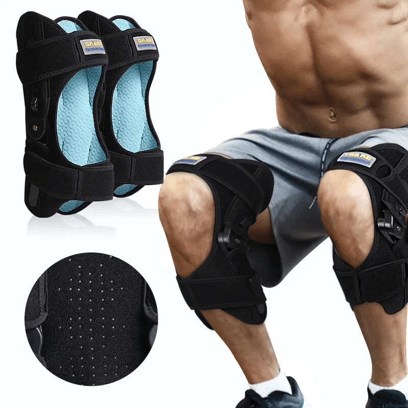 Adjustable Knee Booster Brace, Spring-Assisted Knee Stabilizer - image 1