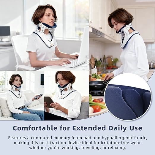 Cervical Traction Device, Neck Stretcher for Neck Support - image 7