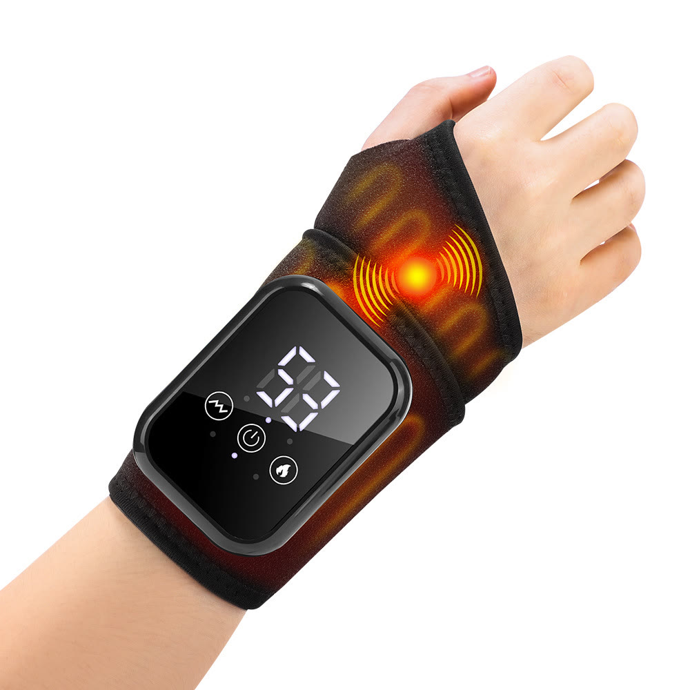 Hand relief device, alleviates carpal tunnel syndrome, arthritis, and wrist pain — rechargeable and portable - Black - BUY 1 - image 13