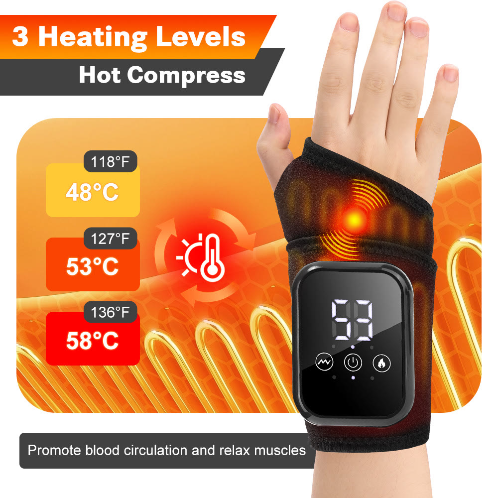 Hand relief device, alleviates carpal tunnel syndrome, arthritis, and wrist pain — rechargeable and portable - image 3