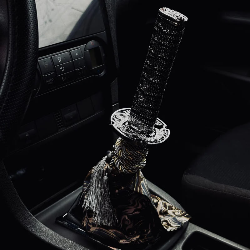 Japanese Kiomono Pattern Hot Stamping Manual Transmission Car Accessories - image 1