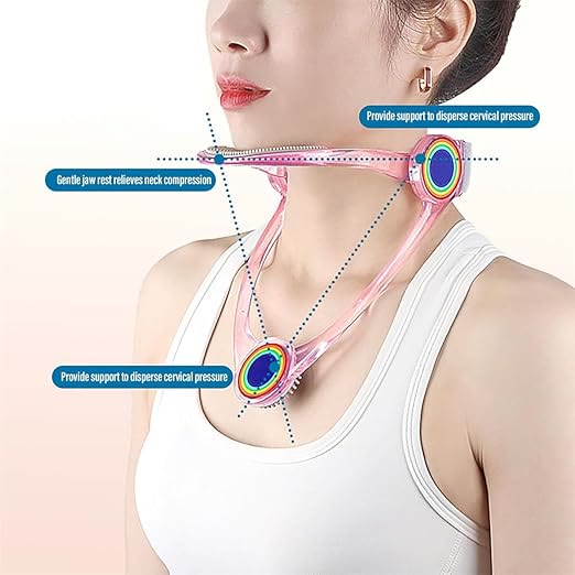 Neck Brace, Neck Collar wtih 360° Adjustable Soft Chin Suppor - image 3