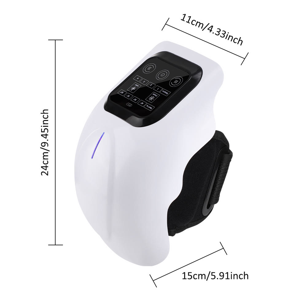 Cordless Knee Massager with Heat, Vibration & Infrared Therapy for Joint Pain Relief - image 8