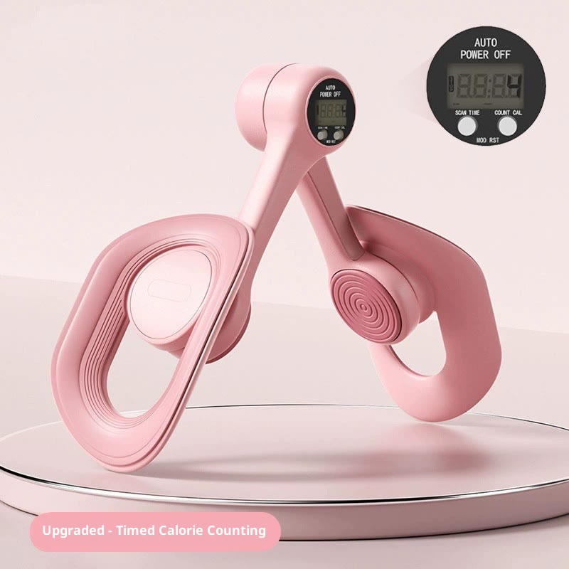 Thigh Trainer Inner Thigh Exerciser Pelvic Floor Muscle Trainer 360 Degree Adjustable  - Pink - image 9