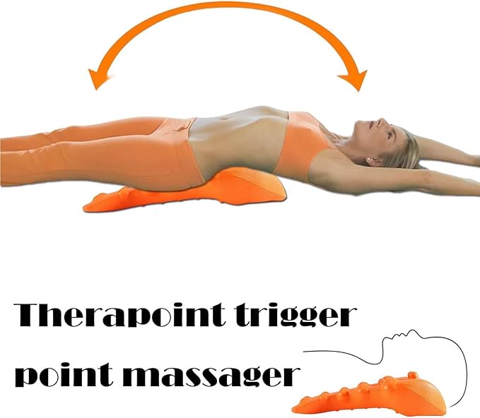 Cervical & Lumbar Massage Pillow - Shiatsu Trigger Point Therapy for Pain Relief - image 2