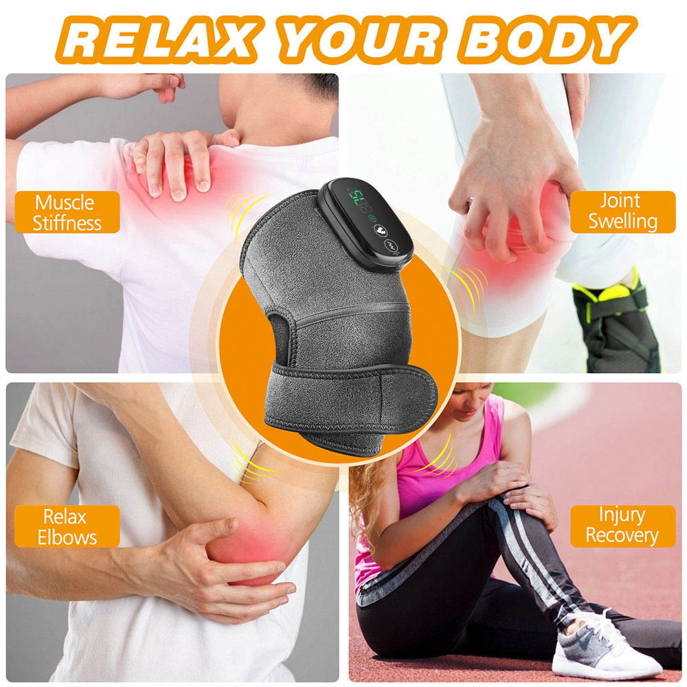 3-in-1 Heated & Massaging Knee, 3 Heat & Massage Levels - image 2