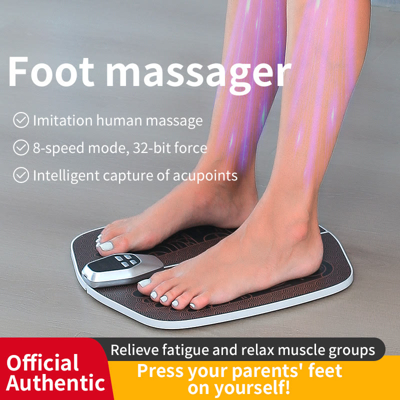 EMS Foot Massager Mat, Electric Pulse Acupoint Therapy - image 1
