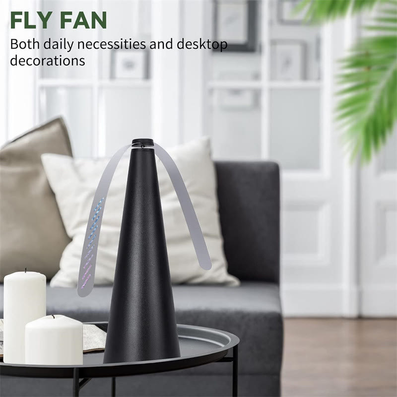 Fly Fan for Outdoor Table Picnic Fly Fan and Food Fan Indoor Outdoor Meal for Party - Black - 🔥🔥Buy 3(Save $20) - image 13