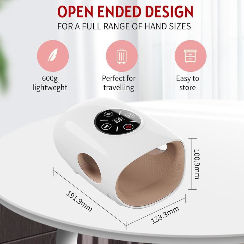 Cordless Hand Massager with Heat & Air Compression - image 2