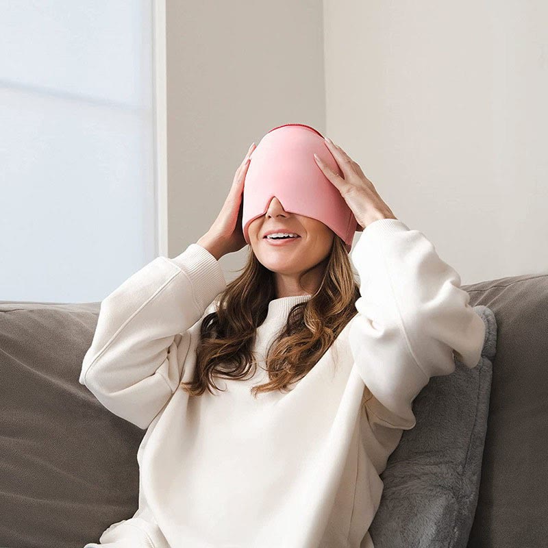 Physical Cooling Gel Head Cover Cold and  Cold Compress Cap - image 2