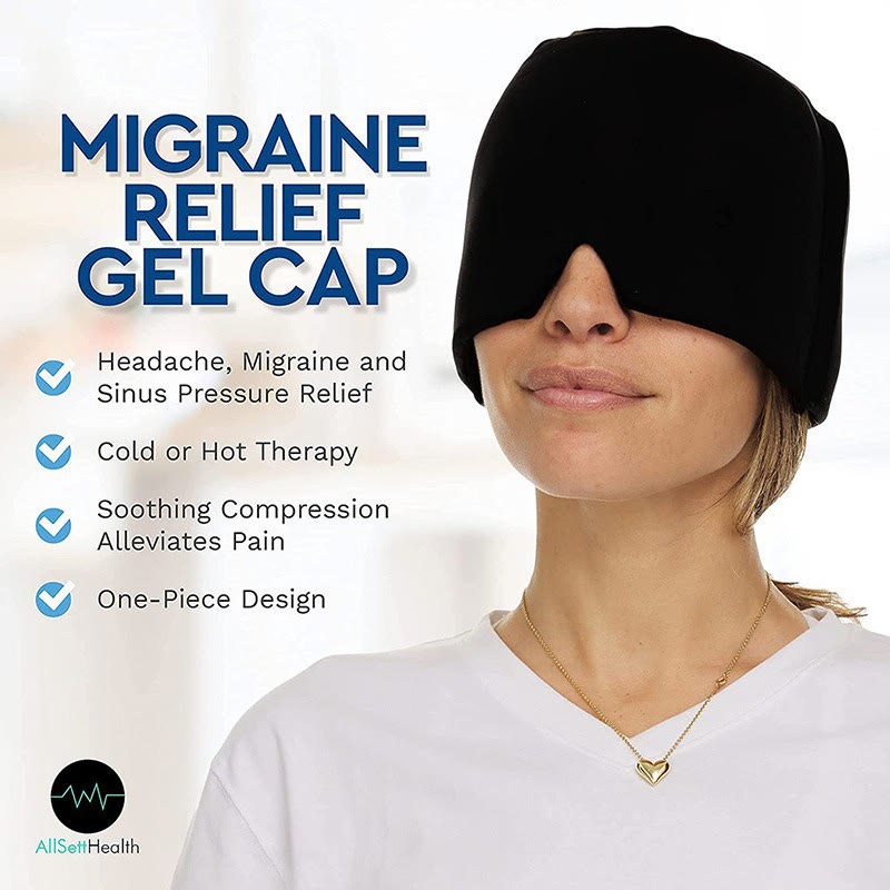 Physical Cooling Gel Head Cover Cold and  Cold Compress Cap - image 3