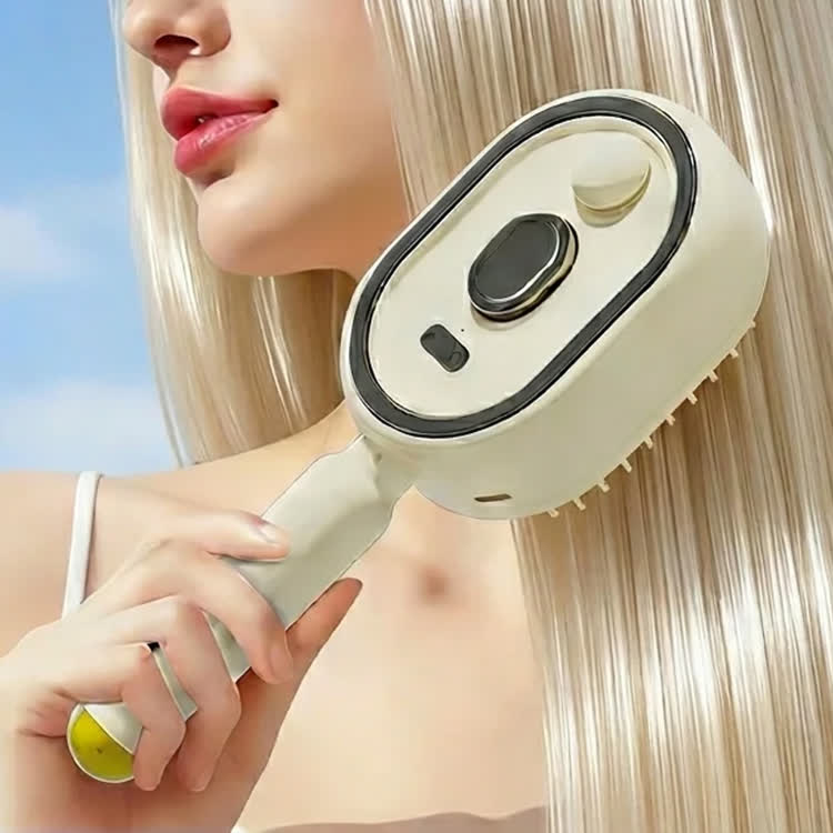 Hair Care Soft And Smooth Essential Oil Massage Electric Spray Comb - image 2