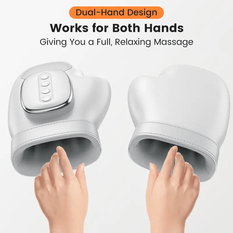 Smart Hand Massager with Heat & Air Compression for Fingers & Wrist - image 2