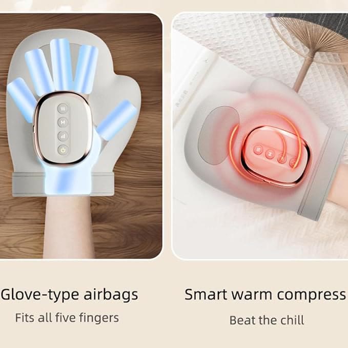 Smart Hand Massager with Heat & Air Compression for Fingers & Wrist - image 11
