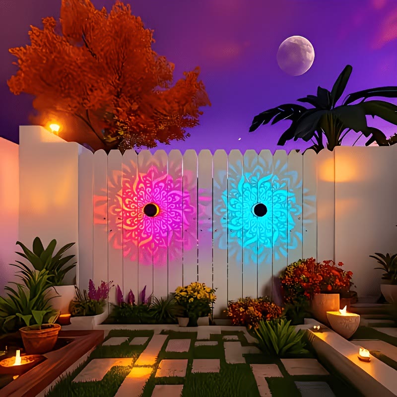 Solar Waterproof Outdoor Lights for Garden Stairs Deck Railing - image 2
